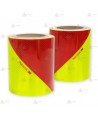 La cinta adhesiva reflectante de Nivel 3  Amarillo/Rojo 3M 4083 (45,7m)