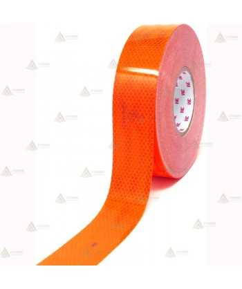 Cinta retrorreflectante tipo SEÑAL V-23 Clase C Marcado ECE104 DG color rojo