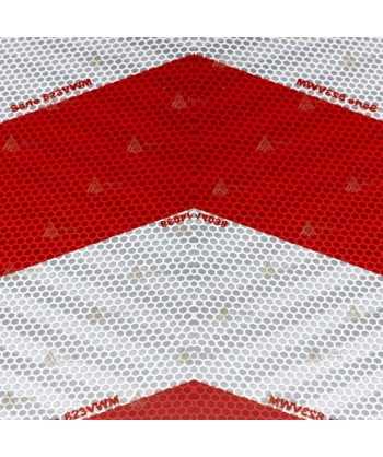 Cinta adhesiva reflectante de Nivel 2  Blanco/Rojo 3M™ 823i