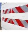 Cinta adhesiva reflectante de Nivel 2  Blanco/Rojo 3M™ 823i