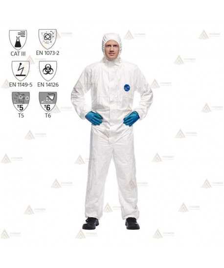 Buzo impermeable y transpirable Tyvek® 500 Xpert  (Tipo 5 y 6)