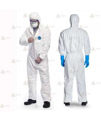 Buzo impermeable y transpirable Tyvek® 500 Xpert  color blanco (Tipo 5 y 6)