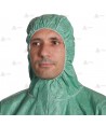 Buzo impermeable y transpirable Tyvek® 500 Xpert  (Tipo 5 y 6) color verde