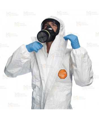 Buzo Tychem 4000 S sin calcetín. Tipo 3B, 4B, 5 y 6 (15 Und)