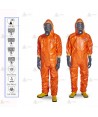 Buzo desechable Tychem 6000 F naranja. Tipo 3B, 4B, 5, 6   (25 und)