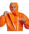 Buzo desechable Tychem 6000 F naranja. Tipo 3B, 4B, 5, 6   (25 und)