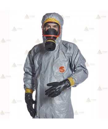 Buzo Tychem 6000 F Plus gris sin calcetines. Tipo 3B, 4B, 5, 6   (10 und)