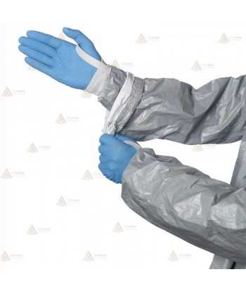 Buzo Tychem 6000 F Plus gris sin calcetines. Tipo 3B, 4B, 5, 6   (10 und)