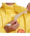 Buzo desechable Tychem 2000 C . Tipo 3B, 4B, 5 y 6   (25 und) color amarillo