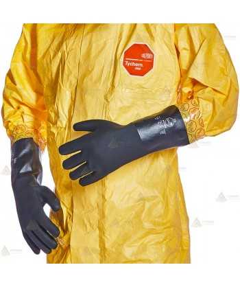 Buzo Tychem 2000 C con calcetines. Tipo 3B, 4B, 5 y 6   color amarillo