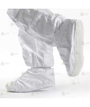 Buzo Tyvek 500 Labo con capucha y calzas. Tipo 5 y 6