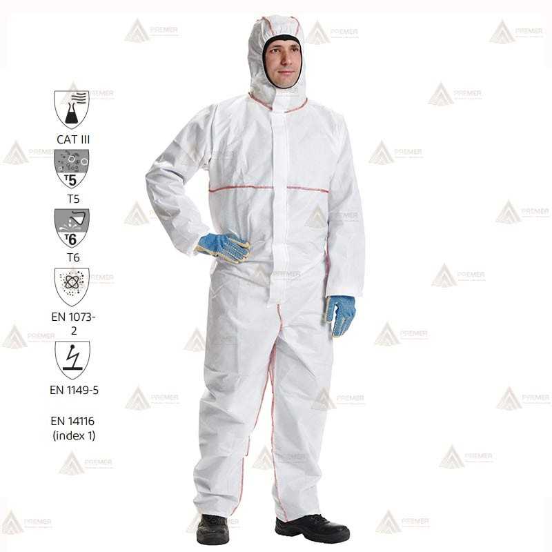 Buzo desechable ignífugo PROSHIELD SFR  (Tipo 5 y 6)