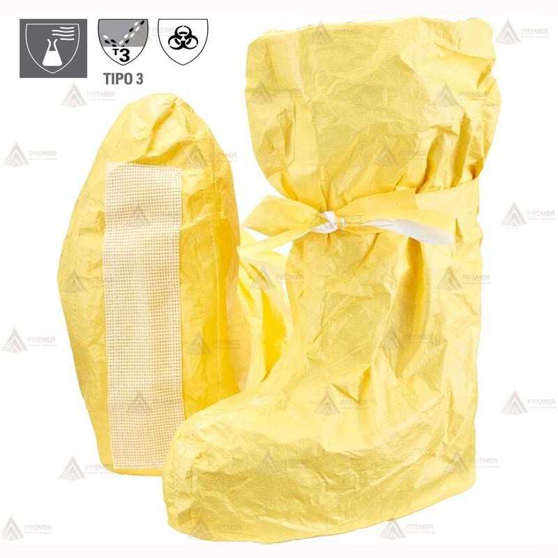 Cubrebotas Tychem 2000 C antideslizante. Tipo 3PB
