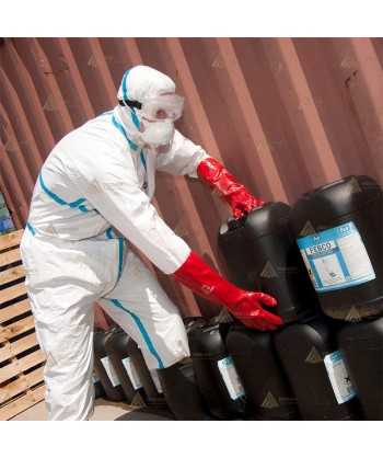 Buzo desechable contra agentes infecciosos. Tipo 4, 5, 6