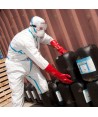 Buzo desechable contra agentes infecciosos. Tipo 4, 5, 6