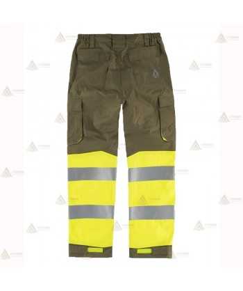 Pantalón ignífugo multibolsillos para bomberos forestales