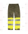 Pantalón ignífugo multibolsillos para bomberos forestales