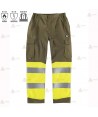 Pantalón ignífugo multibolsillos para bomberos forestales