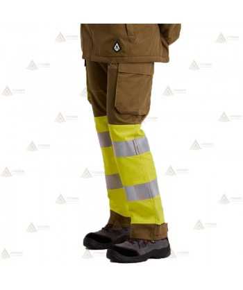 Pantalón ignífugo multibolsillos para bomberos forestales