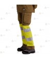 Pantalón ignífugo multibolsillos para bomberos forestales