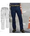 Pantalón bielástico con refuerzos Económico