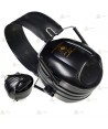 Orejeras 3M plegables negras especiales para caza y tiro (27 dB)