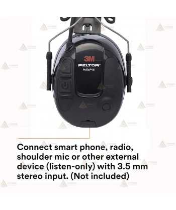 Orejeras 3M Peltor ProTac III  tipo diadema para tiro (SNR 26dB)