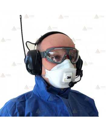 Orejeras 3M WS LiteCom Plus PMR446 MHz, analógicas, diadema (SNR 33dB)