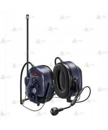 Orejeras 3M WS LiteCom Plus PMR446 MHz, analógicas, arnés de nuca (SNR 31dB)