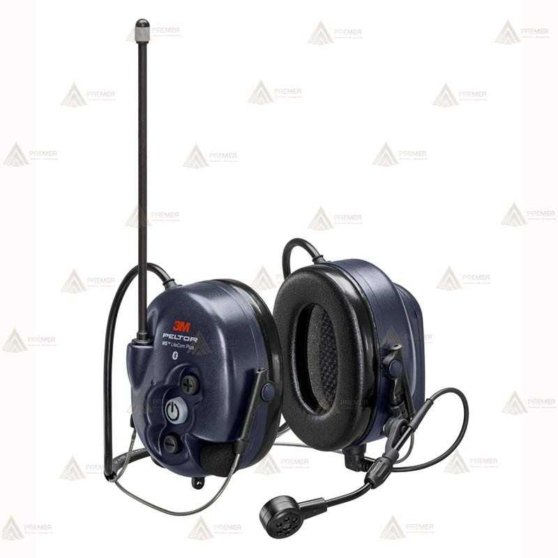 Orejeras 3M WS LiteCom Plus PMR446 MHz, analógicas, arnés de nuca (SNR 31dB)