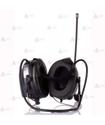 Orejeras 3M WS LiteCom Plus PMR446 MHz, analógicas, arnés de nuca (SNR 31dB)
