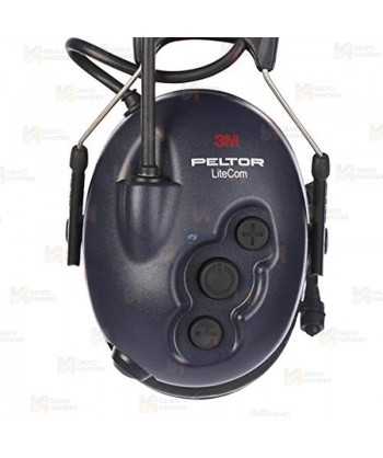 Orejeras 3M WS LiteCom Plus PMR446 MHz, MT53H7A4400-EU, diadema (SNR 32dB)