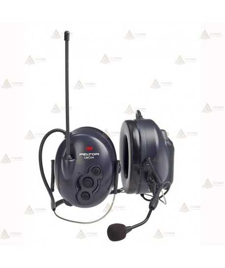Orejeras 3M WS LiteCom PMR446 MHz, MT53H7A4400-EU, nuca (SNR 32dB)