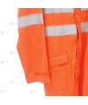 Buzo ignífugo de alta visibilidad con refuerzos para bomberos forestales