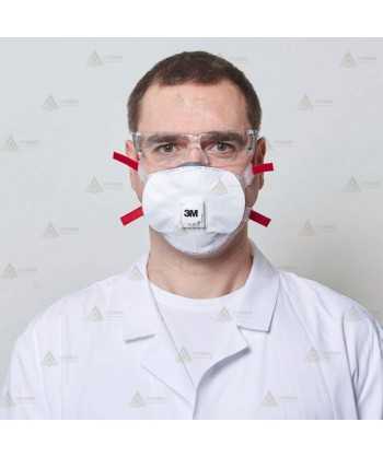 Mascarilla 3M 8835+ con válvula para partículas, FFP3 NR D (Pack 5)