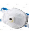 Mascarilla 3M 8825+ con válvula para partículas, FFP2 NR D (Pack 5)