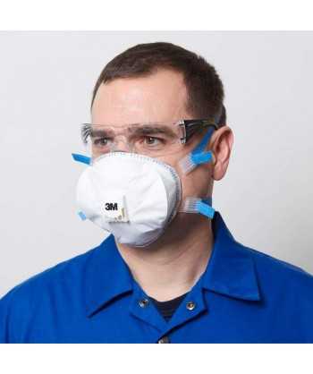 Mascarilla 3M 8825+ con válvula para partículas, FFP2 NR D (Pack 5)