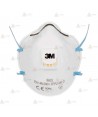 Mascarilla 3M 8822 con válvula para partículas, FFP2 NR D (Pack 10)