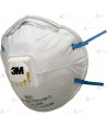 Mascarilla 3M 8822 con válvula para partículas, FFP2 NR D (Pack 10)