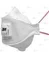Mascarilla plegable con válvula, FFP3 3M™ Aura™ 9332+ NR D
