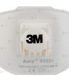 Mascarilla plegable con válvula, FFP3 3M™ Aura™ 9332+ NR D