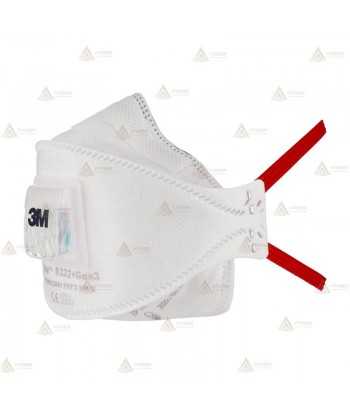 Mascarilla plegable con válvula, FFP3 NR D 3M™ Aura™ 9332+ GEN3