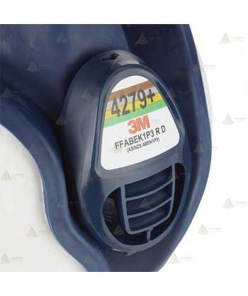Semimáscara 3M 4279+ con filtro integrado tipo ABEK1P3 R D