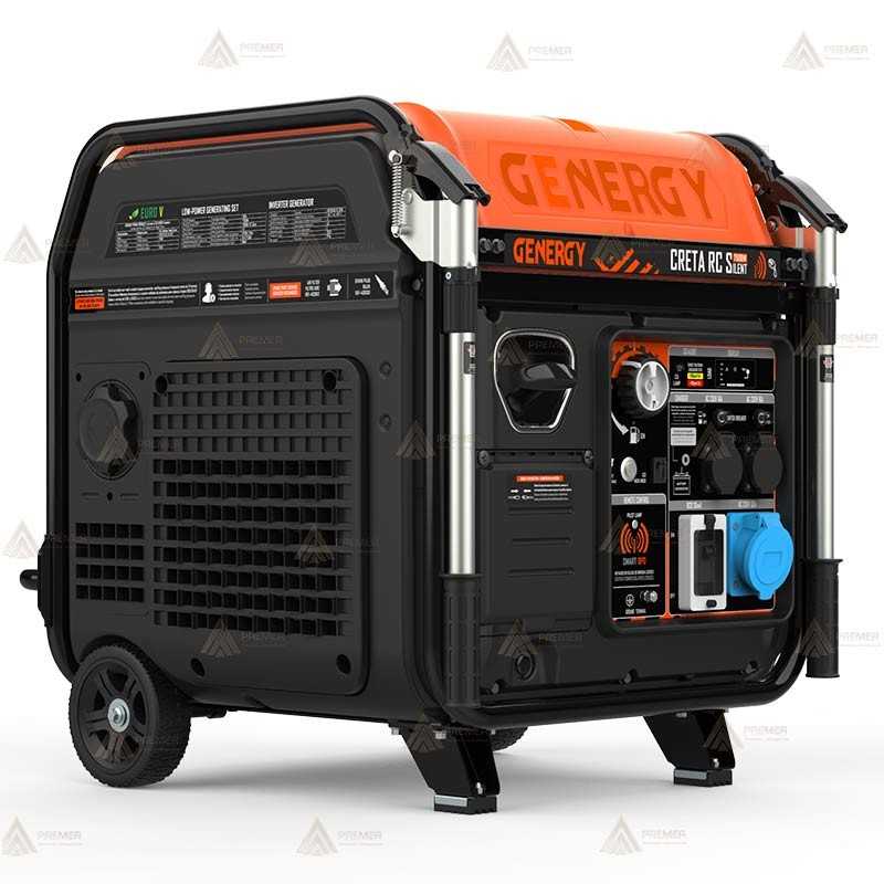 Grupo Electrógeno Silencioso Inverter Creta Silent 7.5kW control remoto