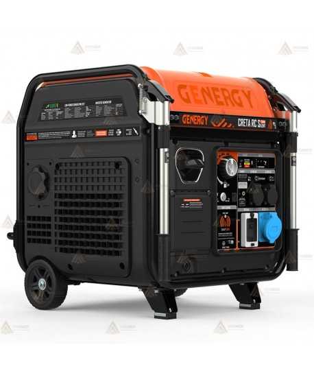 Grupo Electrógeno Silencioso Inverter Creta Silent 7.5kW control remoto