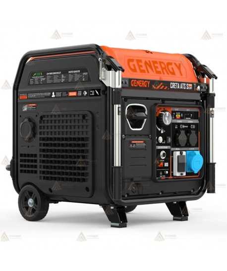 Generador Inverter Silent a gasolina 4T (230V / 7.500W) con arranque automático por fallo en la red