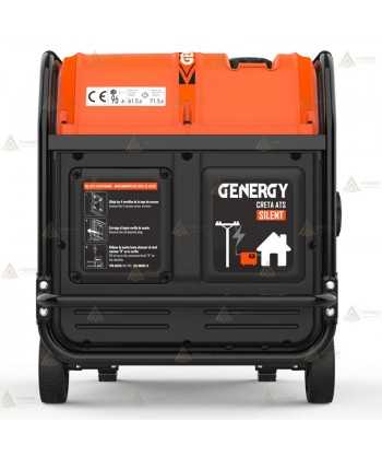 Generador Inverter Silent a gasolina 4T (230V / 7.500W) con arranque automático por fallo en la red