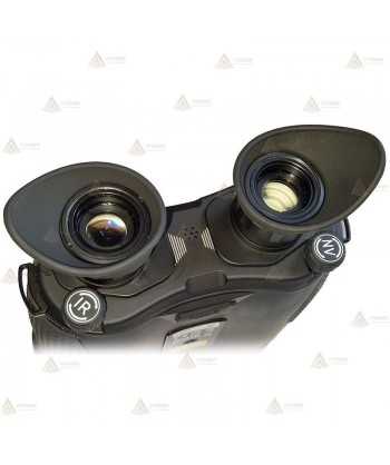 Binocular térmico/nocturno InfiRay Gemini GEH50R  (4,1-16.4x)