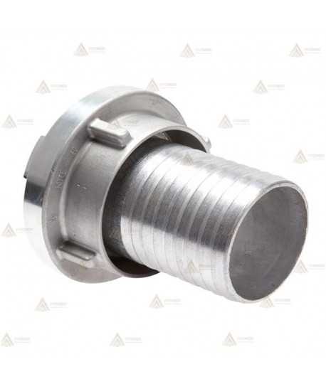 Acoples Storz de aluminio para manguera con caña estriada