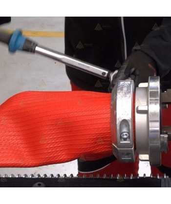 Conjunto de 3 segmentos Storz en aluminio forjado para acoples manguera contraincendios